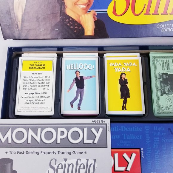 Hasbro | Games | Monopoly Seinfeld Edition 209 Hasbro ...